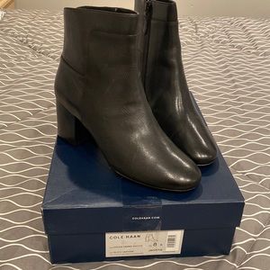 Cole Haan Arden Grand Bootie. Color: Black Leather. New, never worn. Size 8B
